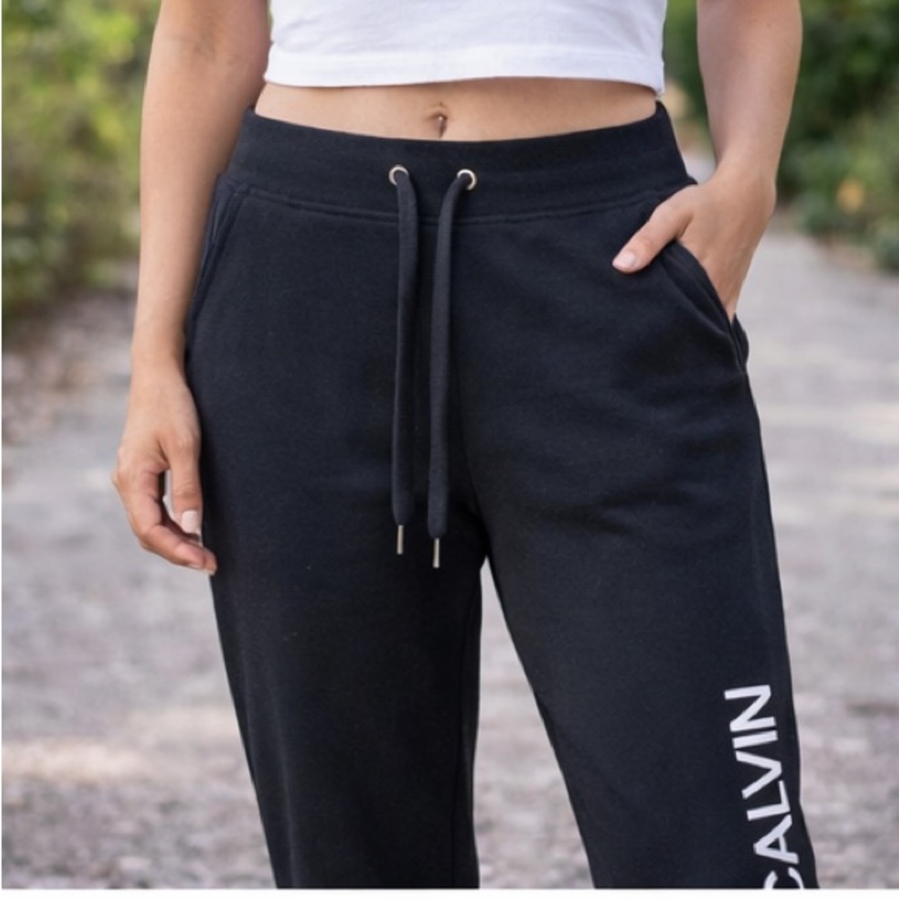 Calvin Klein Women's Jogger Sweatpants Black XS Activewear